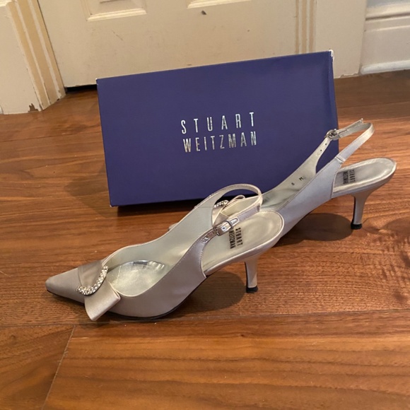 Stuart Weitzman satin pumps - Picture 2 of 2